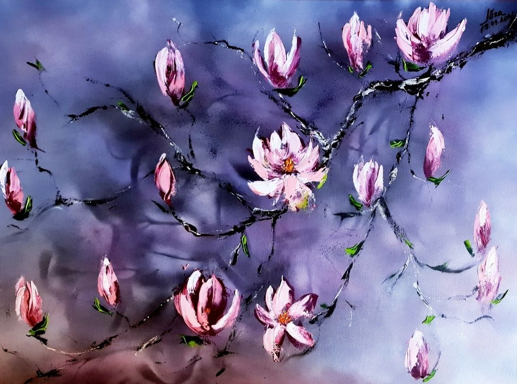 ArteDiAlina.com painting: I live with this hope